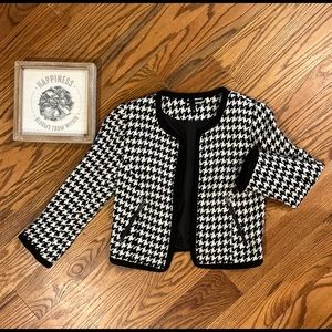 H&M small knit blazer